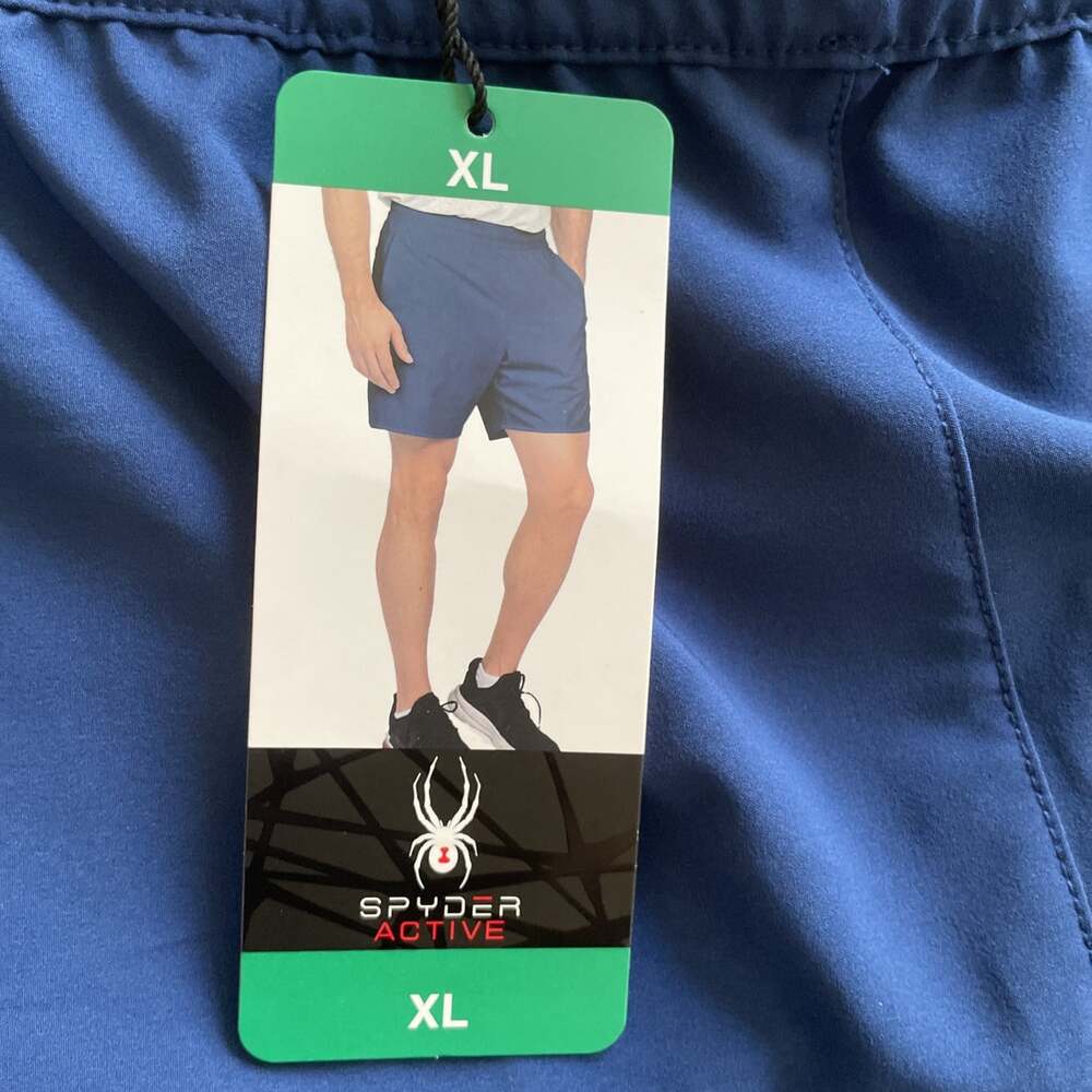 Spyder Active Men Shorts Blue Size XL